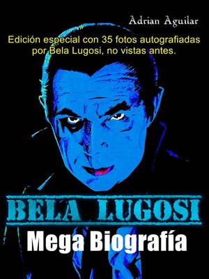 cover image of Bela Lugosi Mega Biografía